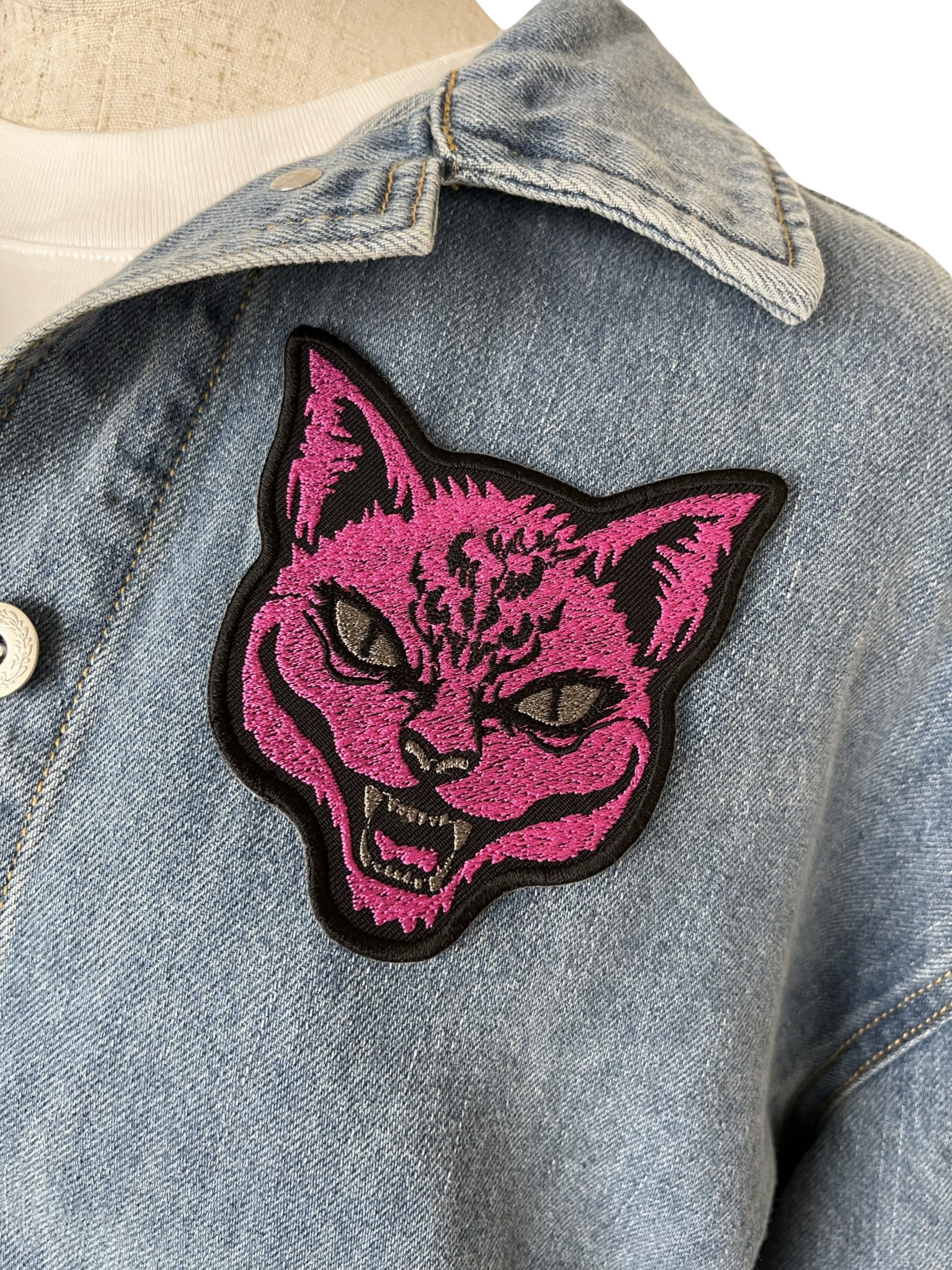 ワルイネコ 刺繍ワッペン REVEPART リブパート