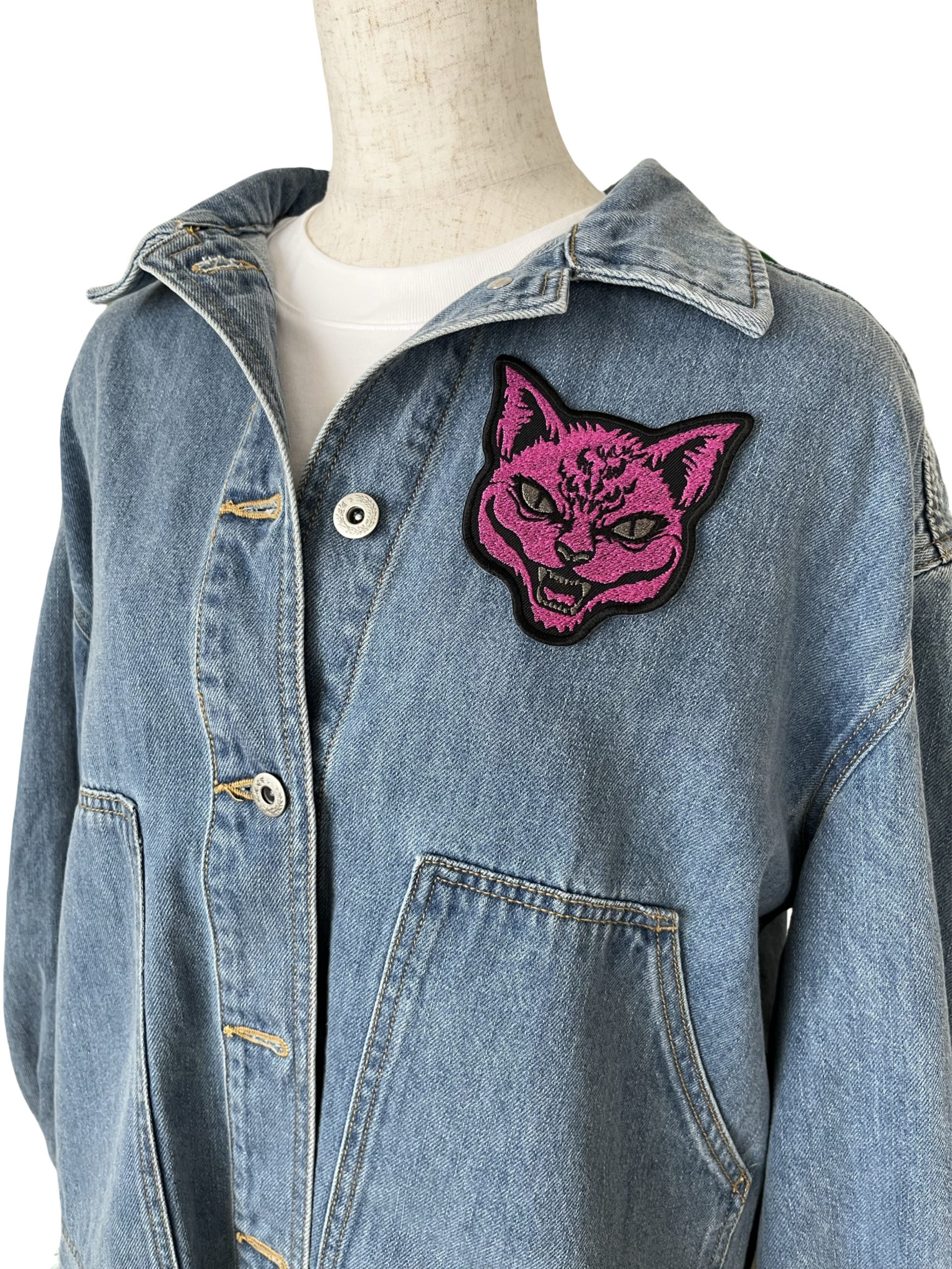 ワルイネコ 刺繍ワッペン REVEPART リブパート