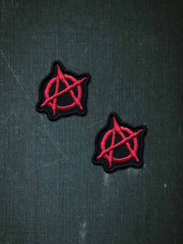 アナーキーマーク ミニパッチ 2個セット